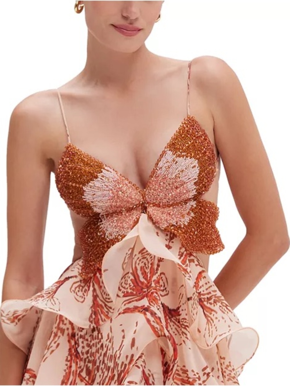 PatBO Sunset Butterfly Maxi Dress - Picture 5 of 13